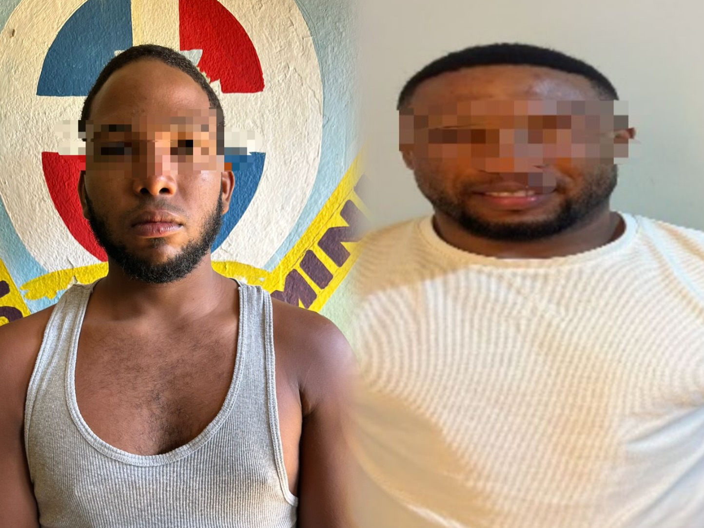 DICRIM apresa dos hombres prófugos por homicidio y otros delitos en Monte Plata