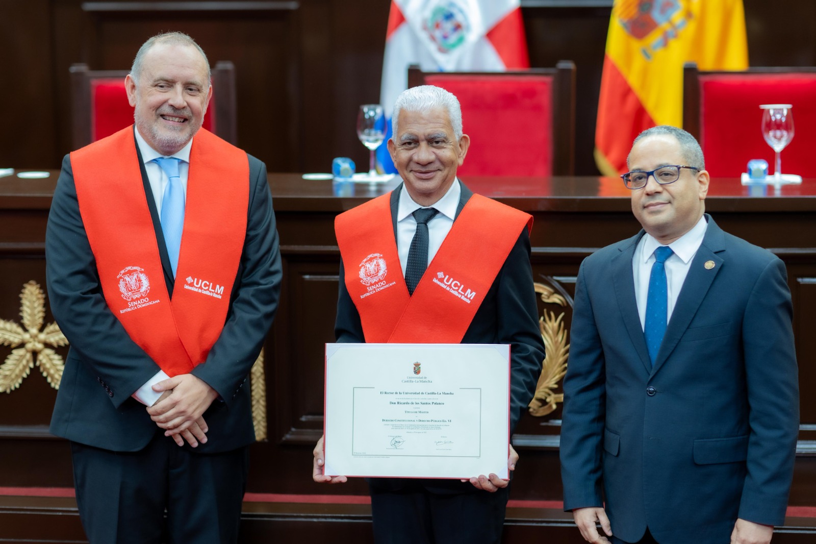 El Senado de la República y la Universidad de Castilla-La Mancha culminan Máster en Derecho Constitucional y Público