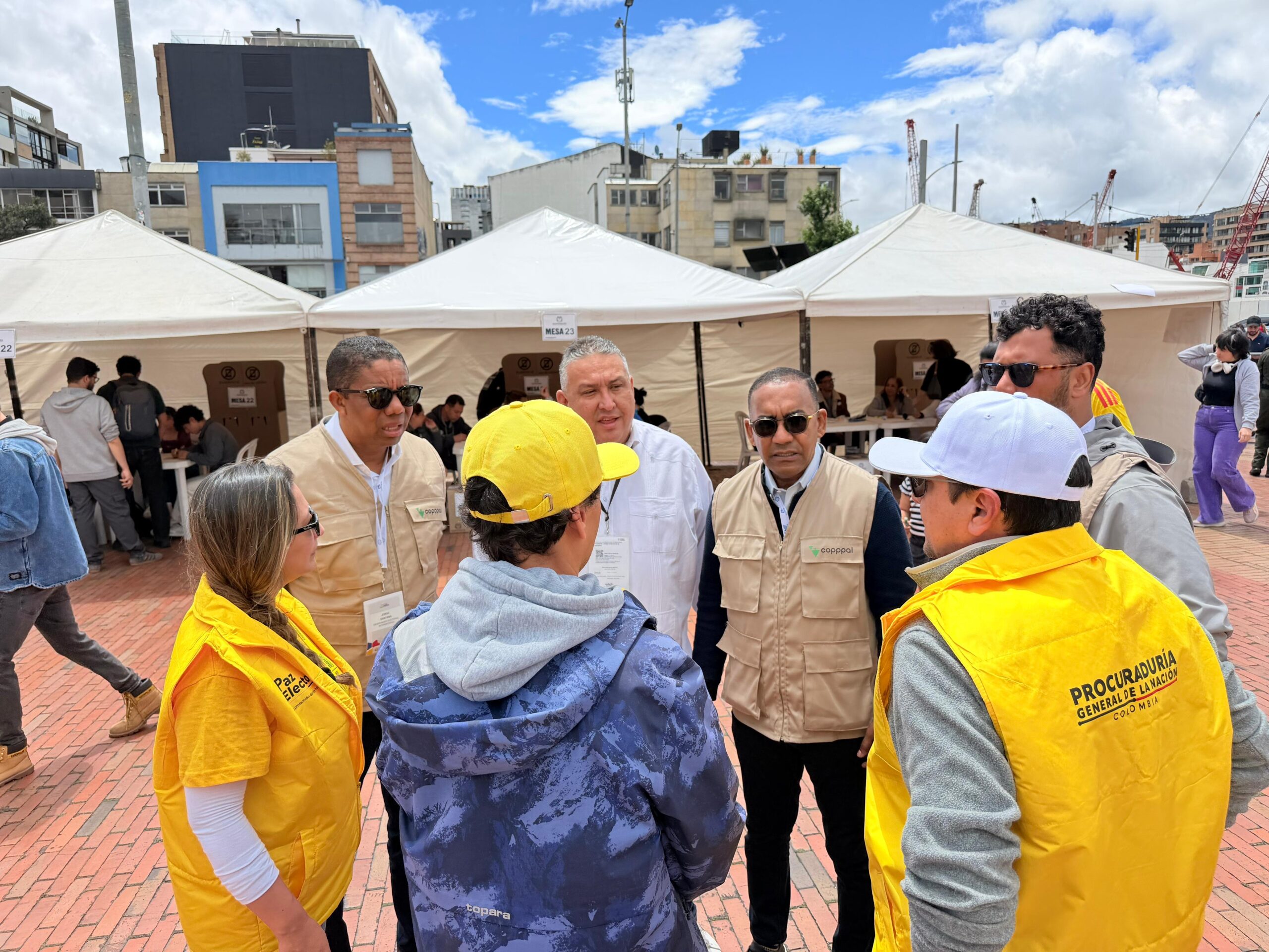 Víctor Pichardo destaca fortaleza democrática de Colombia durante misión de observación electoral de la COPPPAL