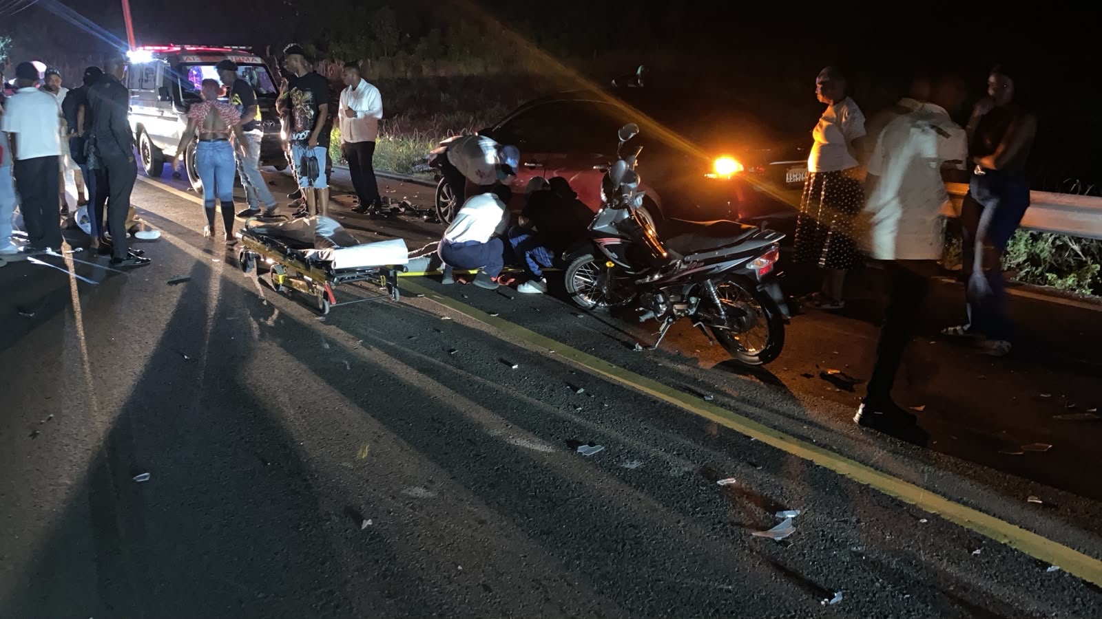 Dos jóvenes perdieron la vida en un accidente de tránsito en la carretera El Seibo-Higüey