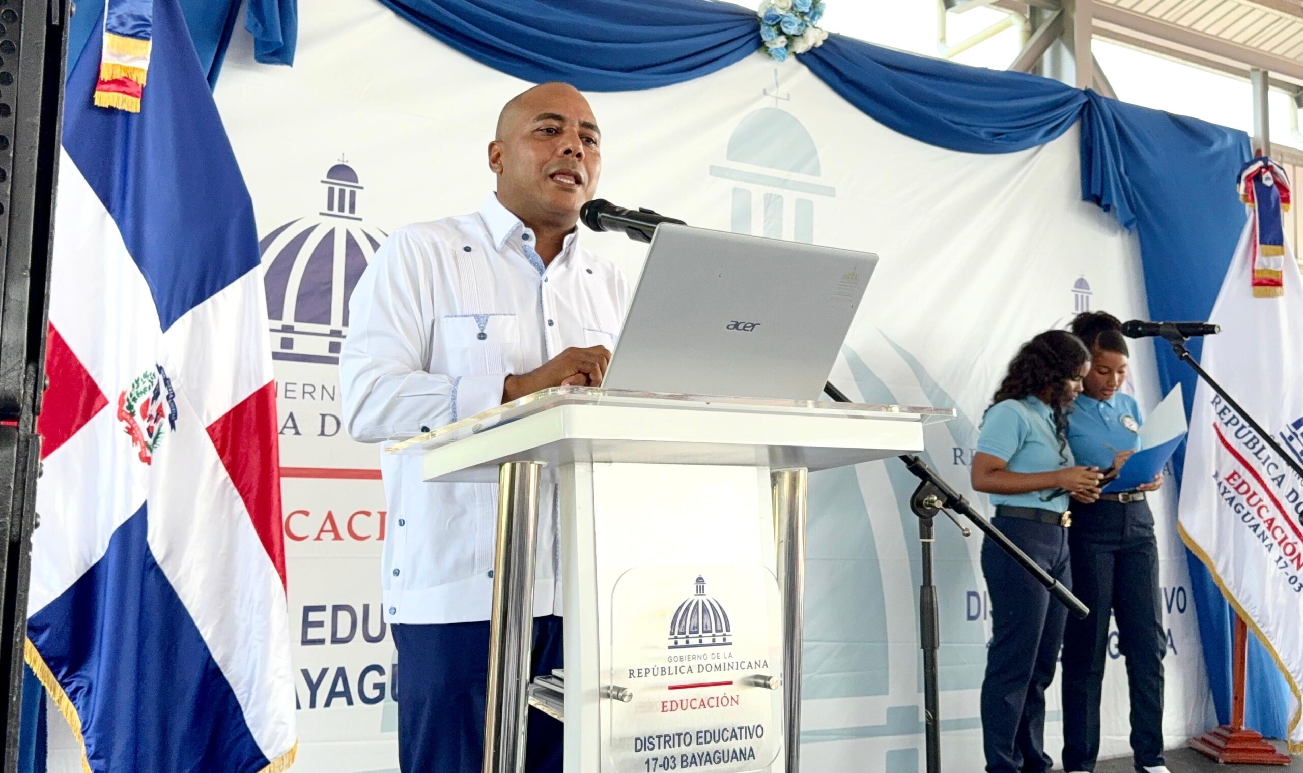 Dan inicio al año escolar 2026-2027 en Monte Plata con más de 54 mil estudiantes