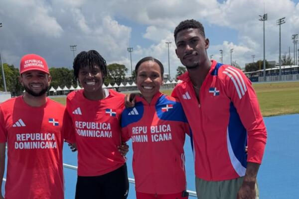 República Dominicana conquista el oro en el relevo mixto 4×400 metros de Santo Domingo 2026