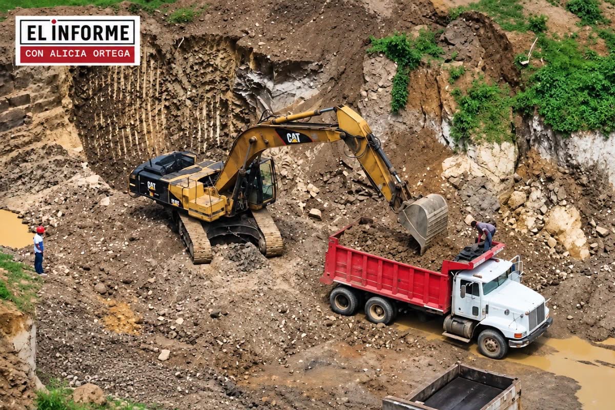 Mina sin permiso continúa operando en Monte Plata pese a intervenciones de Medio Ambiente