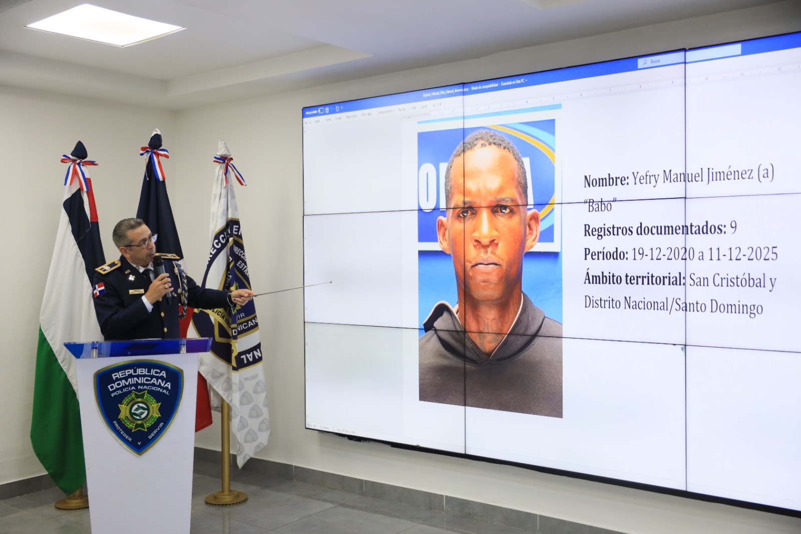 Policía captura en Haina autor de robo con violencia contra Kenny Grullón y recupera pertenencias sustraídas